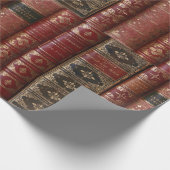 Sehr alte Buchstäbchen Geschenkpapier (Ecke)