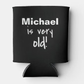 Sehr alter Geburtsname Personalisiert Dosenkühler (Vorderseite)