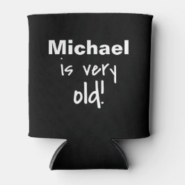 Sehr alter Geburtsname Personalisiert Dosenkühler