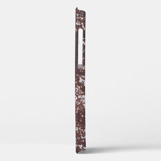 Sehr altes rostes Blech. Metalloberfläche Case-Mate iPhone Hülle (Rückseite / Links)