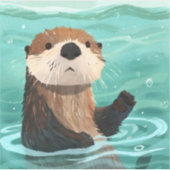 Sehr angenehmer Splashspass Aufkleber (Vorderseite)