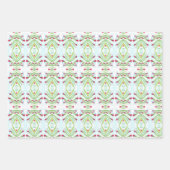 Sehr anschauliche Wasserfarbe Geschenkpapier Set (Vorderseite 3)