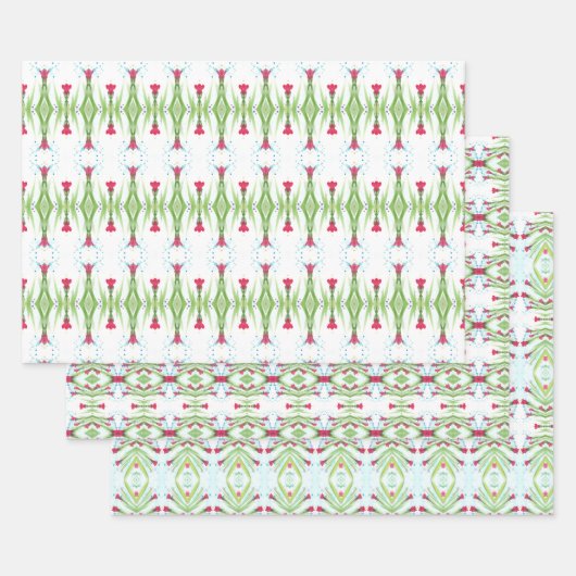 Sehr anschauliche Wasserfarbe Geschenkpapier Set (Set)