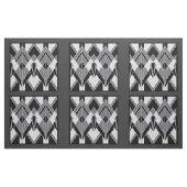 Sehr Art Deco Stoffpanels - Schwarz/Grau Stoff (Yard (91,4 cm))