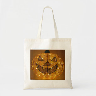 Sehr Beängstigende Halloween Pumpkin Tote Tasche