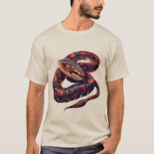 Sehr beängstigende Schlange T - Shirt Design