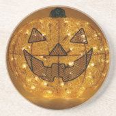 Sehr Beängstigender Halloween Pumpkin-Untersetzer Untersetzer (Vorne)