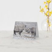 sehr bedauerlich karte (Gelbe Blume)