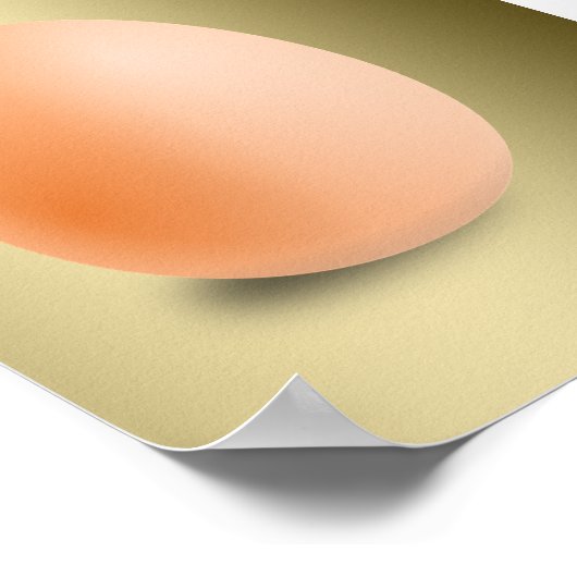 Sehr beliebtes Ei Poster (Ecke)