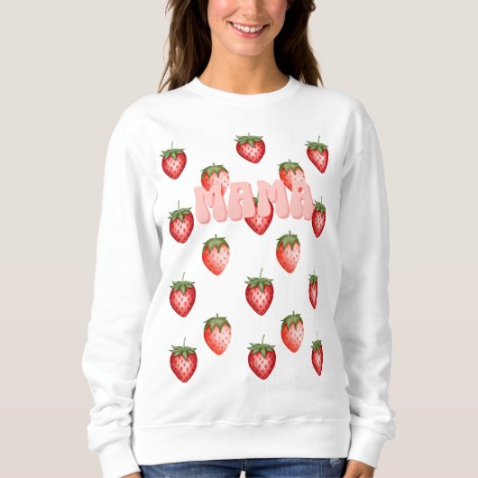 Sehr berry Crew Sweatshirt (Vorderseite)