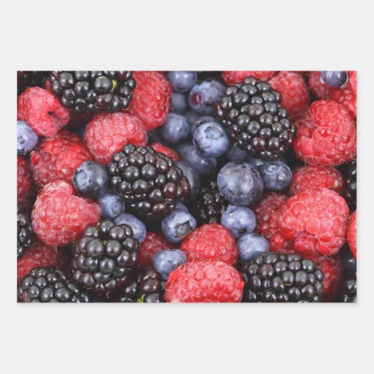 Sehr Berry Geschenkpapier Set (Vorderseite)