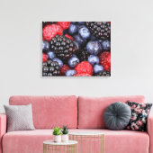 Sehr Berry Leinwanddruck (Insitu (Wohnzimmer))