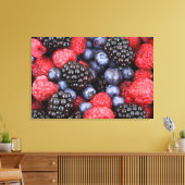 Sehr Berry Leinwanddruck (Insitu (Wohnzimmer))