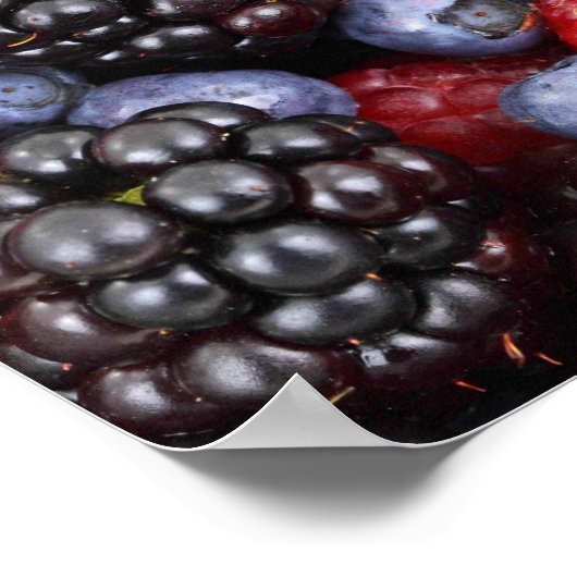 Sehr Berry Poster (Ecke)