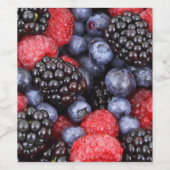 Sehr Berry Weinetikett (Einzelnes Label)