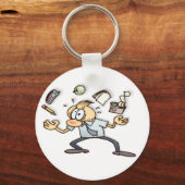 Sehr beschäftigt schlüsselanhänger (Vorderseite)