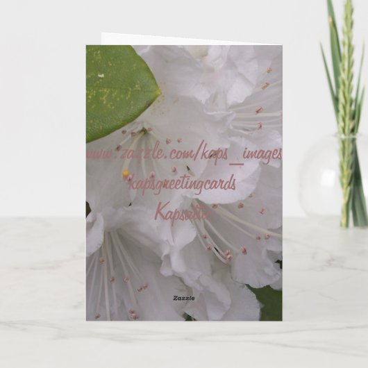 Sehr besondere Mutter Karte (Rückseite)