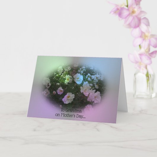 Sehr beste Muttertagskarte für Oma Karte (Orchidee)