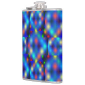 Sehr bunte Bilder, Distanzeffekt, dunkel. Flachmann (Links)