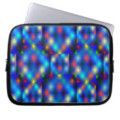 Sehr bunte Bilder, Distanzeffekt, dunkel. Laptopschutzhülle (Vorderseite)