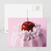 Sehr Cherry Bundt Cake Postkarte (Vorne/Hinten)