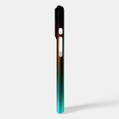 Sehr Cool modern gestreift Case-Mate iPhone Hülle (Rückseite / Links)