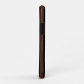 Sehr Cool, modern, orange gestreift Case-Mate iPhone Hülle (Hinten/Rechts)