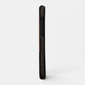 Sehr Cool, modern, orange gestreift Case-Mate iPhone Hülle (Hinten/Links)