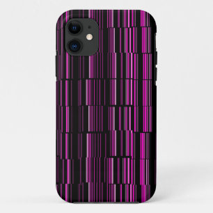 Sehr Cool Moderne Magenta gestreift Case-Mate iPhone Hülle