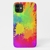 Sehr Cool Paint Splash iPhone Case (Rückseite)