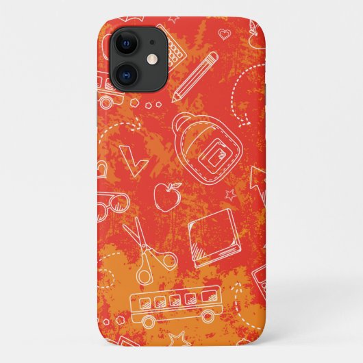 Sehr Cool School Themed iPhone Fall Case-Mate iPhone Hülle (Rückseite)