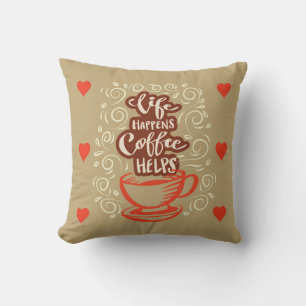 Sehr Cool und Cute Kaffee oder Java Kissen