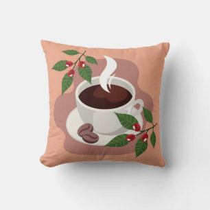 Sehr cool und süßer Kaffee oder Java Kissen