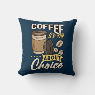 Sehr cool und süßer Kaffee oder Java Kissen