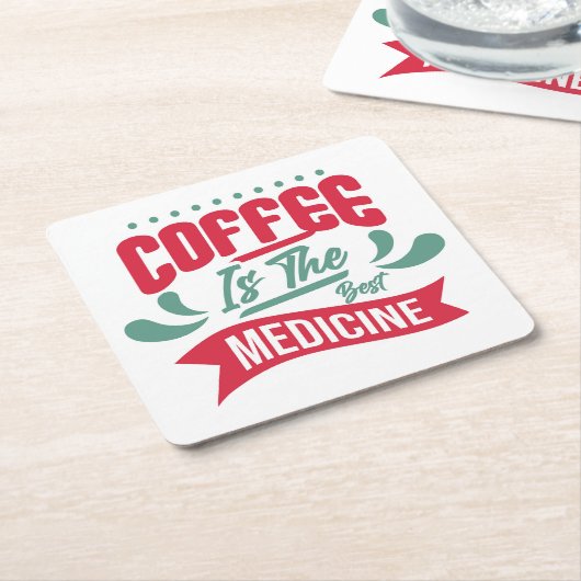 Sehr Cool und Süßer Kaffee oder Java Rechteckiger Pappuntersetzer (angewinkelt)