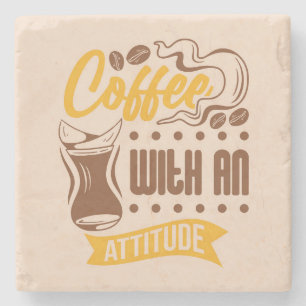 Sehr cool und süßer Kaffee oder Java Steinuntersetzer