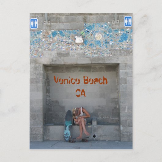 Sehr Cool Venedig Beach Postcard! Postkarte (Vorderseite)