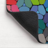 Sehr Coole, Abstrakte Formen Mäuse Mat Mousepad (Ecke)