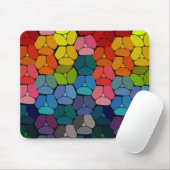 Sehr Coole, Abstrakte Formen Mäuse Mat Mousepad (Mit Mouse)