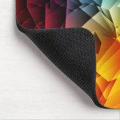 Sehr Coole, Abstrakte Formen Mäuse Mat Mousepad (Ecke)