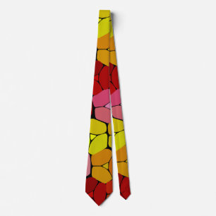 Sehr Coole Abstrakte Formen Neck Tie Krawatte