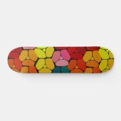 Sehr Coole Abstrakte Formen Skateboard (Horizontal)