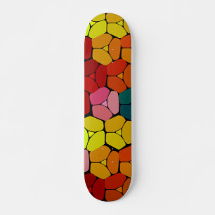 Sehr Coole Abstrakte Formen Skateboard
