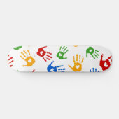 Sehr Coole Abstrakte Formen Skateboard (Horizontal)