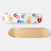 Sehr Coole Abstrakte Formen Skateboard (Horizontal)