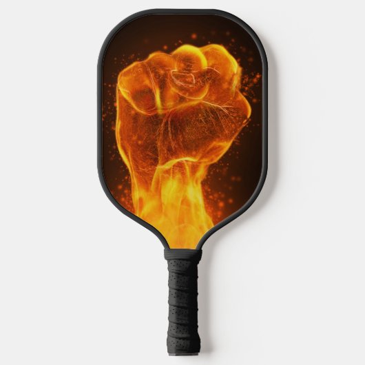 Sehr Coole Brennfaust Pickleball Schläger (Vorderseite)