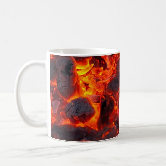 Sehr Coole Brennkohlen Kaffeetasse (Links)