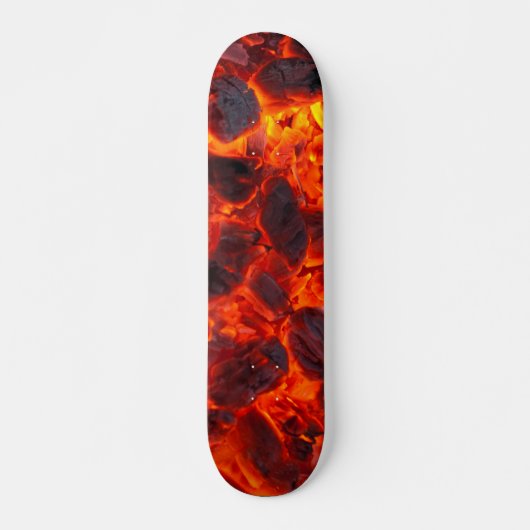 Sehr Coole Brennkohlen Skateboard (Vorne)