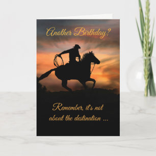 Sehr Coole Cowboy-Geburtstagskarte Karte