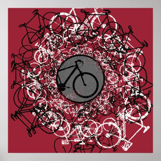 Sehr coole Dekoration mit dem Fahrrad (Vorne)